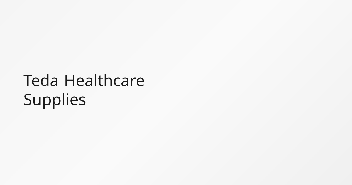 Teda Healthcare Supplies